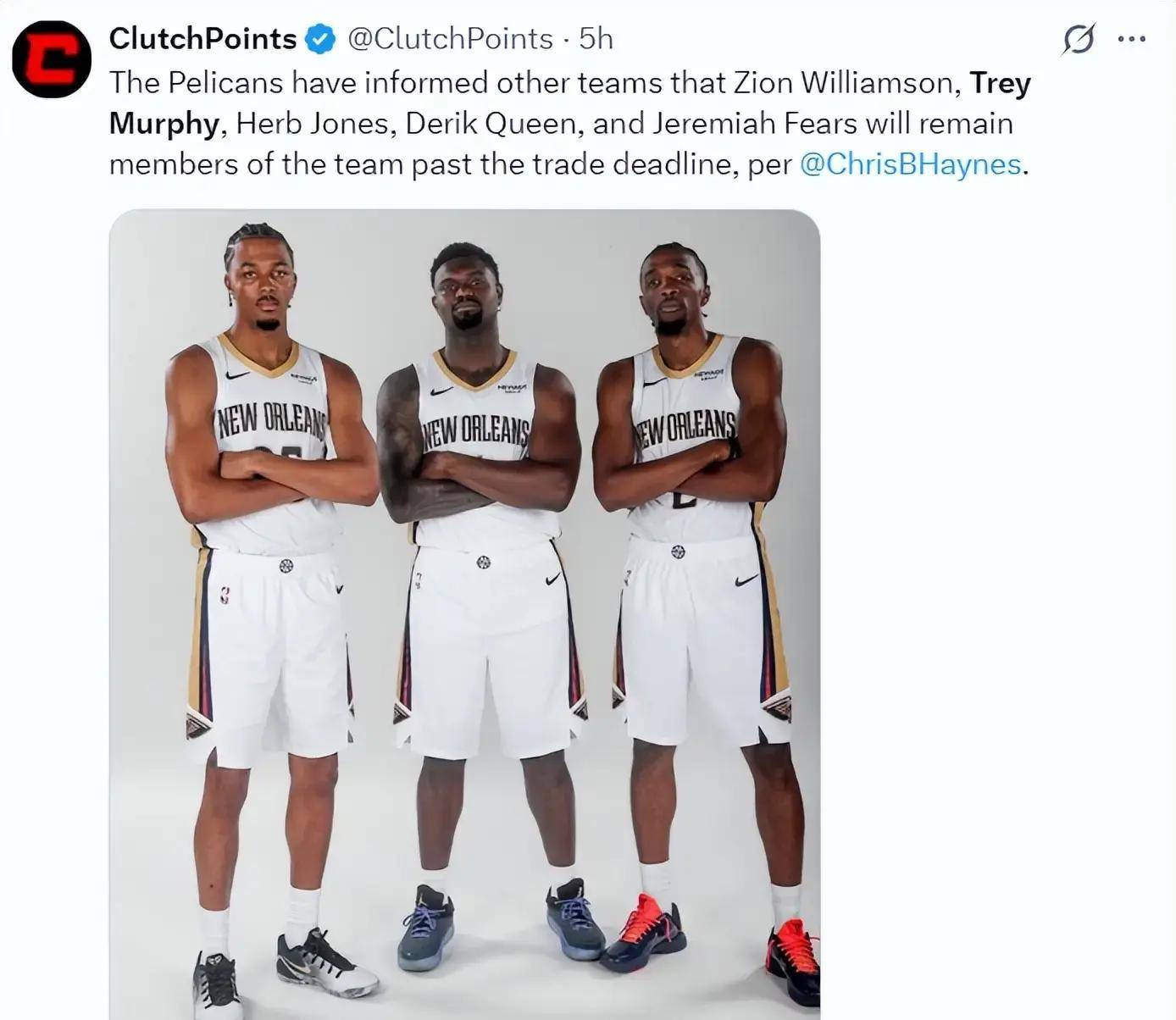 开云体育-关于NBA总决赛赛程吃紧，新奥尔良鹈鹕赛后内部沟通，更衣室稳定，球队文化再被提及的信息